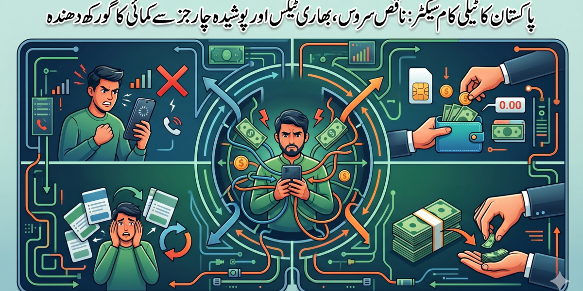 پاکستان کا ٹیلی کام سیکٹر: ناقص سروس، بھاری ٹیکس اور پوشیدہ چارجز سے کمائی کا گورکھ دھندہ