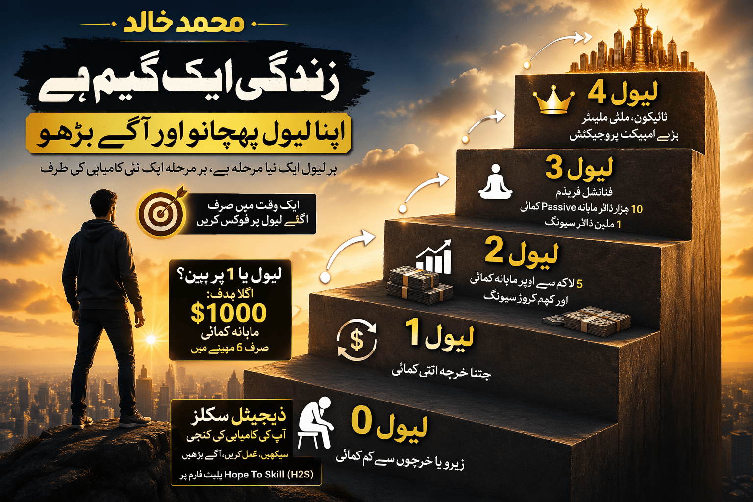 زندگی ایک گیم ہے — اپنا لیول پہچانو اور آگے بڑھو