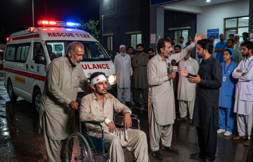 کلرکہار میں حادثہ 1122 کی بروقت کارواٸی
