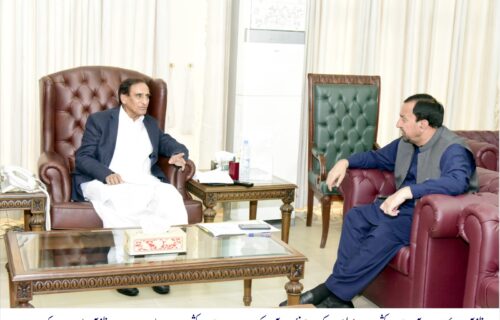 سینئر وزیر آزاد حکومت ریاست جموں وکشمیر میاں عبدالوحید اور وزیر جنگلات سردار جاوید ایواب کی ایوان صدر مظفرآباد میں تفصیلی ملاقاتیں