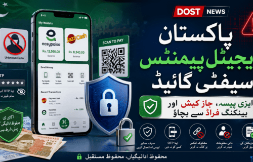 پاکستان ڈیجیٹل پیمنٹس سیفٹی گائیڈ: ایزی پیسہ، جاز کیش اور بینکنگ فراڈ سے بچنے کے عملی طریقے