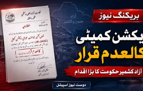 آزاد کشمیر حکومت کا بڑا اقدام: عوامی ایکشن کمیٹی کالعدم تنظیم قرار