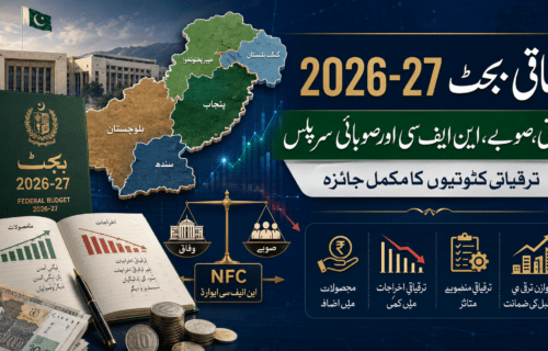 وفاقی بجٹ 2026-27: وفاق، صوبے، NFC، صوبائی سرپلس اور ترقیاتی کٹوتیوں کا مکمل جائزہ