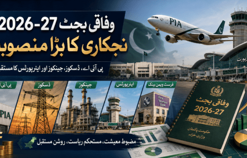 وفاقی بجٹ 2026-27: نجکاری کا بڑا منصوبہ، پی آئی اے، ڈسکوز، جینکوز اور ایئرپورٹس کے مستقبل کا مکمل جائزہ