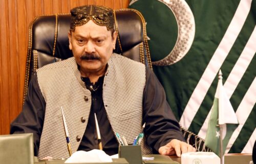 حریت کانفرنس آزاد کشمیر شاخ کے وفد کی چیئرمین پارلیمانی کمیٹی برائے کشمیر رانا محمد قاسم نون سے ملاقات