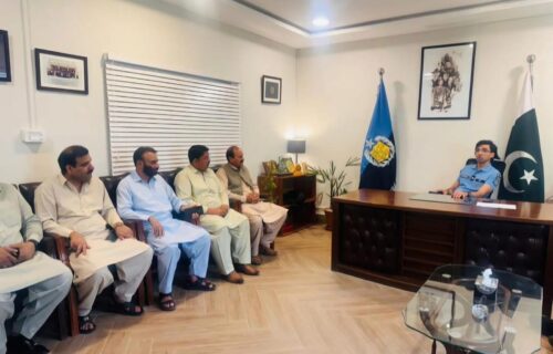ٹریڈر ویلفیئر ایسوسی ایشن آئی-8 مرکزکی ایس پی آئی-9 انڈسٹریل ایریا سے ایک اہم ملاقات