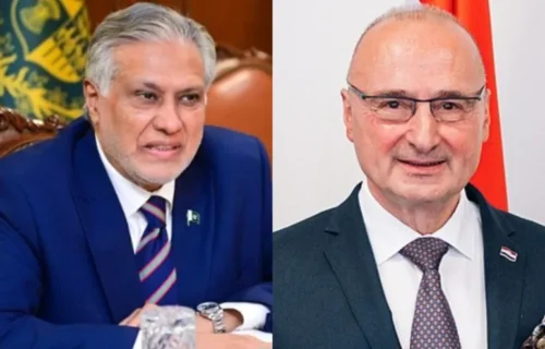 پاکستان اور کروشیا بندرگاہی و اقتصادی تعاون بڑھائیں گے، وزیراعظم سے ملاقات