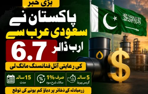 پاکستان کی سعودی عرب سے 6.7 ارب ڈالر رعایتی آئل فنانسنگ کی درخواست