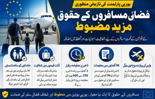 یورپی پارلیمنٹ کی فضائی مسافروں کے حقوق میں تاریخی اصلاحات کی منظوری