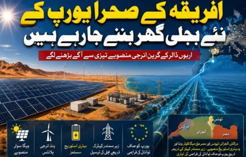 شمالی افریقہ یورپ کے لیے نیا اور اہم گرین انرجی مرکز