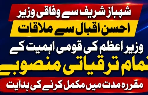 وزیراعظم شہباز شریف کی ترقیاتی منصوبے مقررہ مدت میں مکمل کرنے کی ہدایت