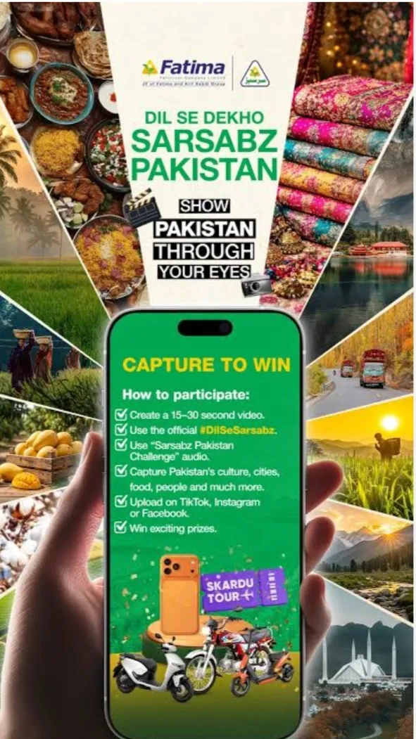 سرسبز نے یومِ آزادی پر دل سے دیکھو سرسبز پاکستان مہم شروع کردی