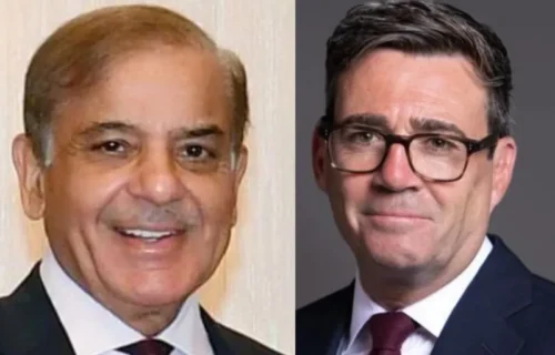 وزیراعظم شہباز شریف کی برطانیہ کے نئے وزیراعظم اینڈی برنہم کو مبارکباد