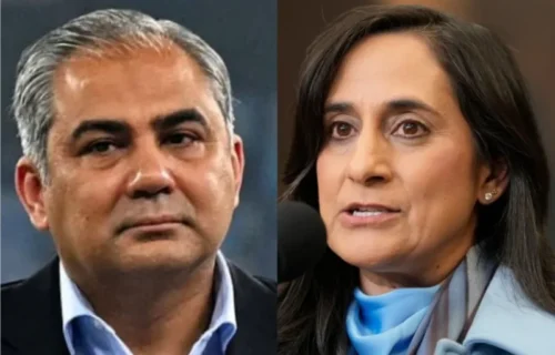 کینیڈین وزیر خارجہ انیتا آنند کی وزارت داخلہ آمد، محسن نقوی سے ملاقات