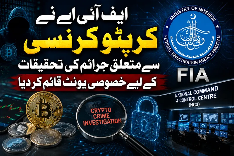 ایف آئی اے نے کرپٹو کرنسی جرائم کی تحقیقات کیلئے خصوصی یونٹ قائم