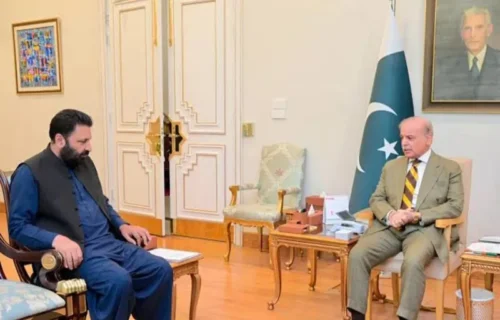 وزیراعلیٰ گلگت بلتستان کی وزیراعظم شہباز شریف سے اہم ملاقات