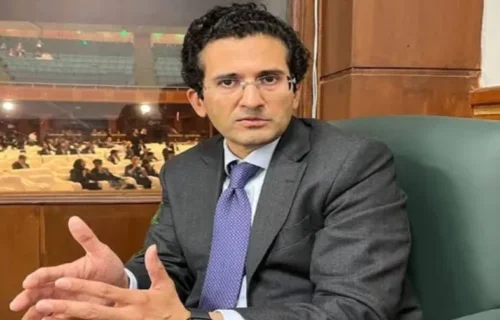 وفاقی وزیر علی پرویز ملک کی کے یو ایف پی ای سی کے نائب صدر سے ملاقات
