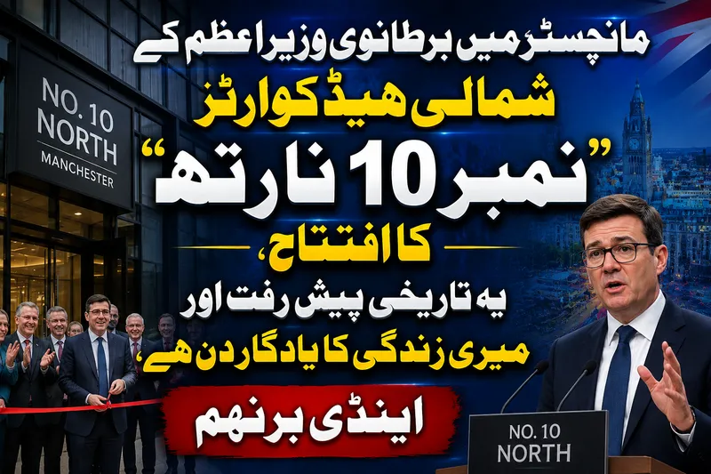 مانچسٹر میں برطانوی وزیراعظم کے شمالی ہیڈ کوارٹر نمبر 10 نارتھ کا افتتاح (تصویر 1)