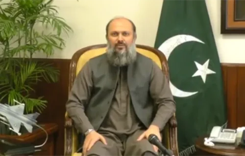 وفاقی وزیر تجارت جام کمال خان سے کیئرک وفد کی ملاقات