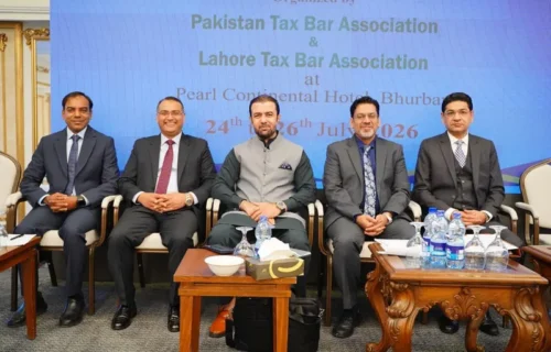خرم شہزاد کی ٹیکس اصلاحات اور نئے ٹیکس ماڈل پر بریفنگ