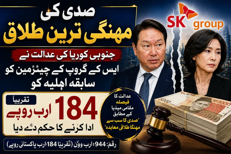 ایس کے گروپ چیئرمین کو سابقہ اہلیہ کو 184 ارب ادا کرنے کا حکم