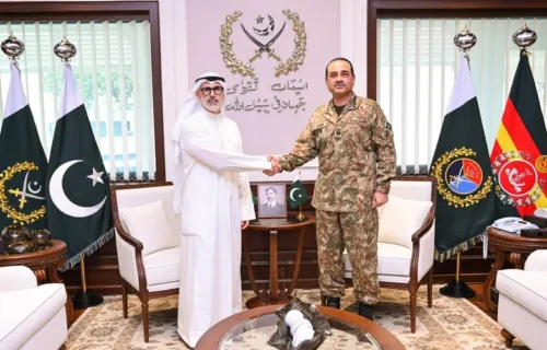 آرمی چیف جنرل عاصم منیر سے کویتی وزیر خارجہ کی ملاقات