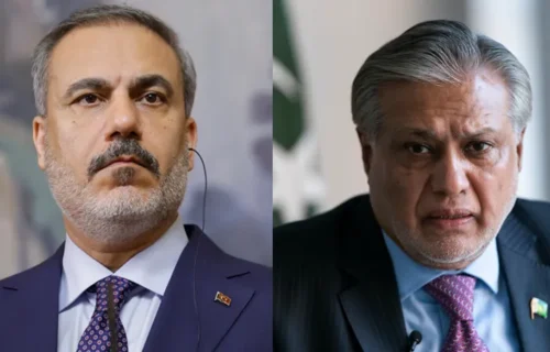 نائب وزیراعظم اسحاق ڈار کی ترک وزیر خارجہ سے اہم ٹیلیفونک گفتگو