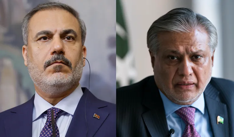 نائب وزیراعظم اسحاق ڈار کی ترک وزیر خارجہ سے اہم ٹیلیفونک گفتگو