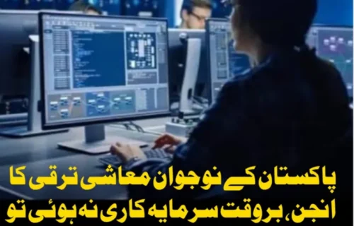 پاکستان کے نوجوان معاشی ترقی کا انجن، بروقت سرمایہ کاری ضروری ہے