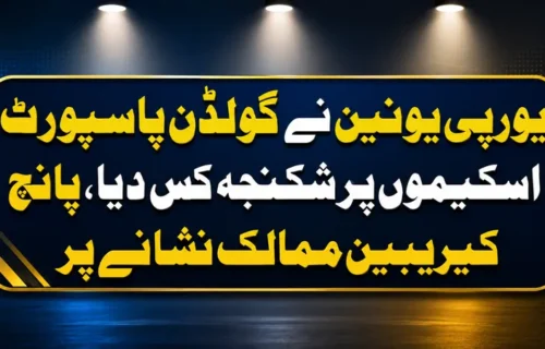یورپی یونین نے گولڈن پاسپورٹ اسکیموں پر شکنجہ کس دیا، پانچ کیریبین ممالک نشانے پر