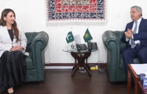 وزیر قانون اعظم نذیر تارڑ سے امریکی ناظم الامور کی ملاقات، دو طرفہ تعلقات اور علاقائی امن پر تبادلۂ خیال