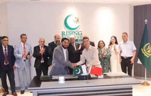 ایس آئی ایف سی، پاکستان اور چین میں اسپورٹس فٹ ویئر معاہدہ