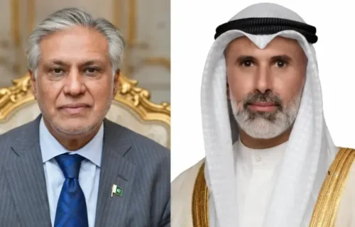 اسحاق ڈار اور کویتی وزیر خارجہ کی ٹیلی فونک گفتگو، مکہ مشترکہ دفاعی معاہدے پر مبارکباد
