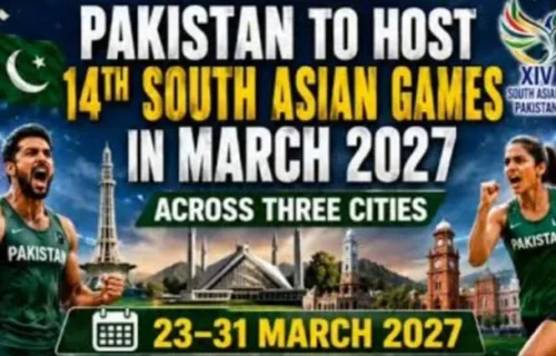 نائب وزیراعظم اسحاق ڈار کی زیر صدارت 14ویں ساوتھ ایشیین گیمز کی تیاریوں کا جائزہ اجلاس