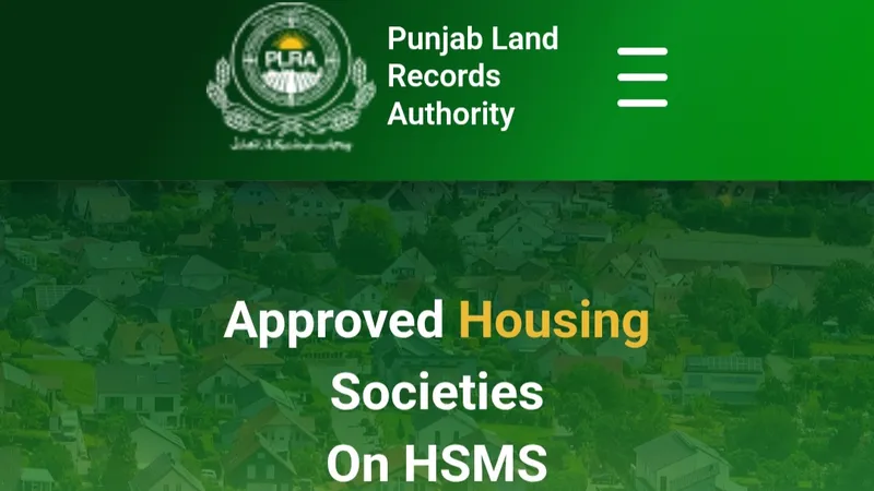 پنجاب میں ہاؤسنگ سوسائٹیز کی قانونی حیثیت آن لائن چیک کرنے کی سہولت (تصویر 1)