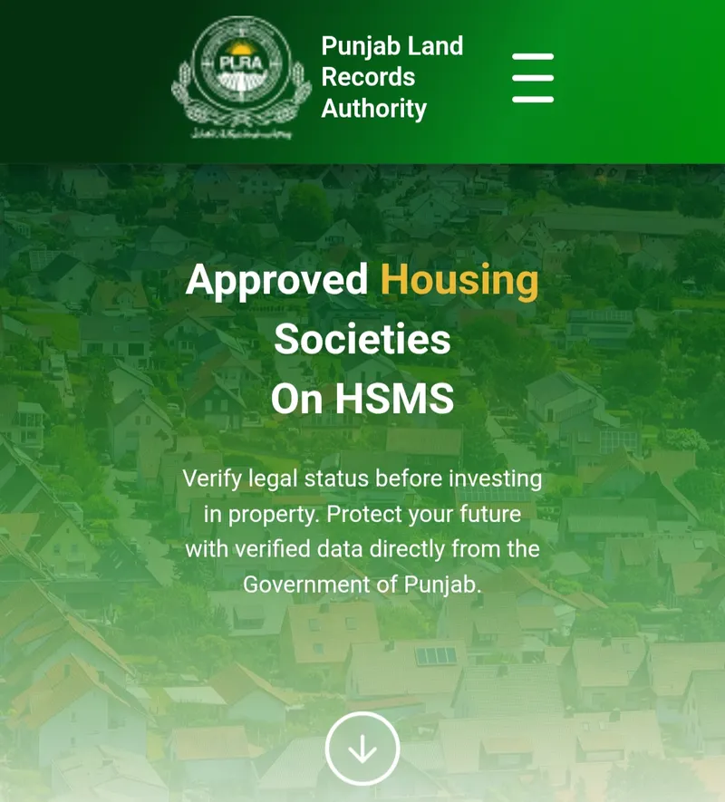 پنجاب میں ہاؤسنگ سوسائٹیز کی قانونی حیثیت آن لائن چیک کرنے کی سہولت (تصویر 2)