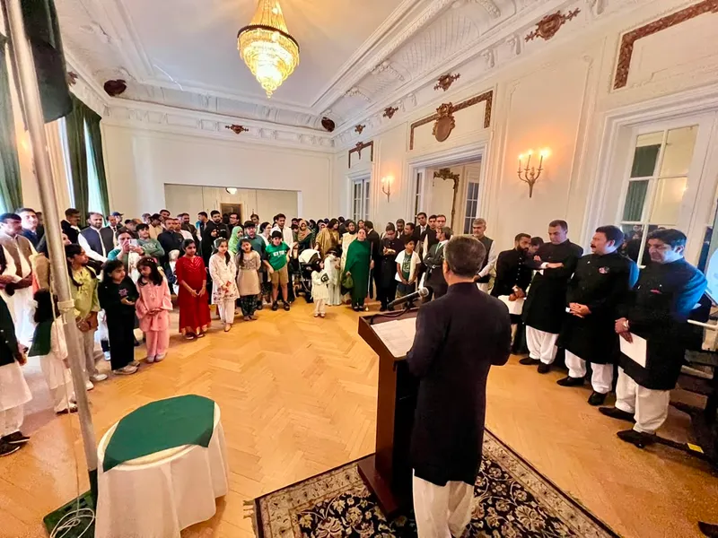 نیویارک میں یوم آزادی کی پروقار تقریب، قومی عزم کا اعادہ (تصویر 5)