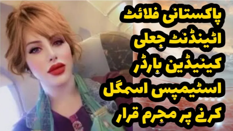 پاکستانی فلائٹ اٹینڈنٹ جعلی کینیڈین بارڈر اسٹیمپس اسمگل کرنے کے جرم میں مجرم قرار