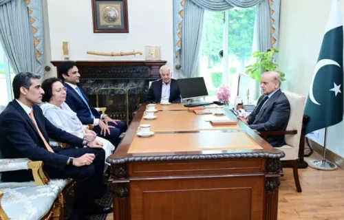 وزیراعظم شہباز شریف سے استحکام پاکستان پارٹی کے وفد کی ملاقات