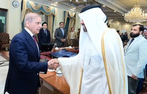 وزیراعظم شہباز شریف سے چیئرمین رطاج گروپ شیخ نائف کی ملاقات