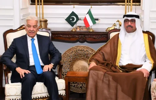 کویتی وزیر دفاع کی خواجہ آصف سے ملاقات، پاکستان اور کویت کے درمیان دفاعی تعاون کا پروٹوکول معاہدہ 2026 طے