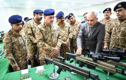 فیلڈ مارشل عاصم منیر کا پاکستان آرڈیننس فیکٹری واہ کا دورہ
