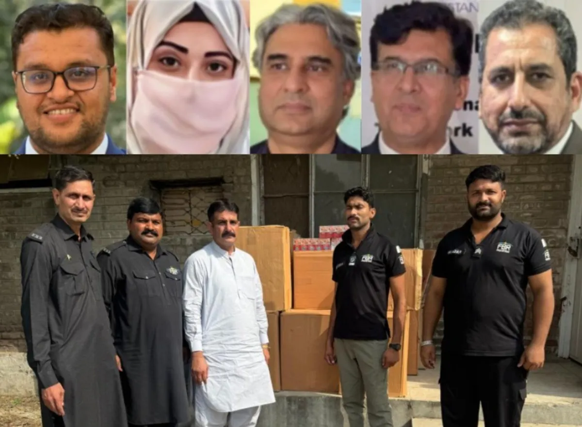 گوجرانوالہ: نان ڈیوٹی پیڈ سگریٹس کے خلاف آر ٹی او کی بڑی کارروائی