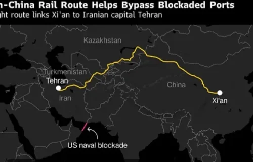ایران کا چین کو تیل پہنچانے کے لیے ریل کا متبادل راستے پر غور، سمندری برآمدات میں 70 فیصد کمی