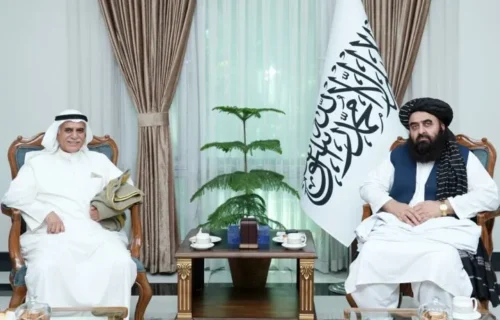 افغان وزیر خارجہ امیر خان متقی کی کویتی السایر گروپ کے سربراہ سے ملاقات