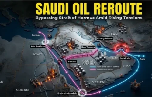 سیکیورٹی خطرات، سعودی عرب نے تیل کی برآمدات کا روٹ ایک بار پھر تبدیل کر دیا