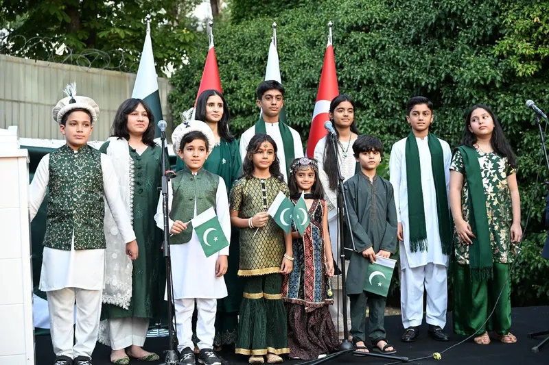 انقرہ میں پاکستان ہاؤس میں پاکستان کا 79واں یومِ آزادی منایا گیا (تصویر 18)