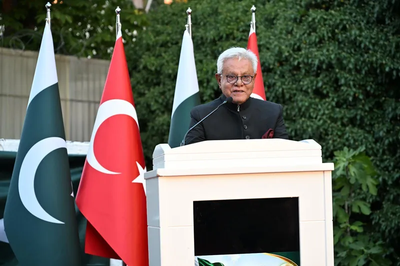 انقرہ میں پاکستان ہاؤس میں پاکستان کا 79واں یومِ آزادی منایا گیا (تصویر 13)