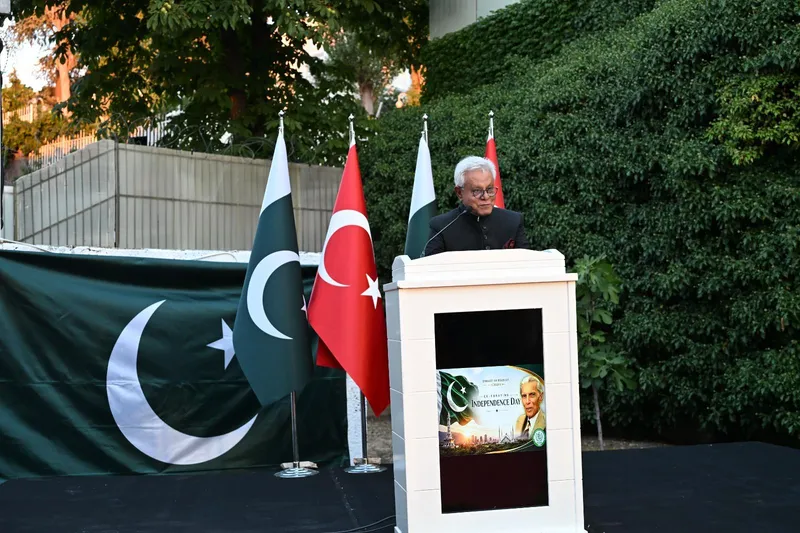 انقرہ میں پاکستان ہاؤس میں پاکستان کا 79واں یومِ آزادی منایا گیا (تصویر 9)