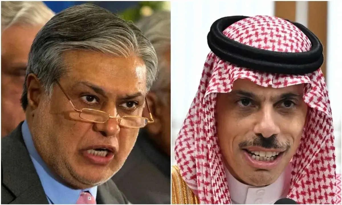 نائب وزیراعظم محمد اسحاق ڈار کی سعودی عرب کے وزیر خارجہ سے ٹیلیفون پر گفتگو،علاقائی اور بین الاقوامی صورتحال